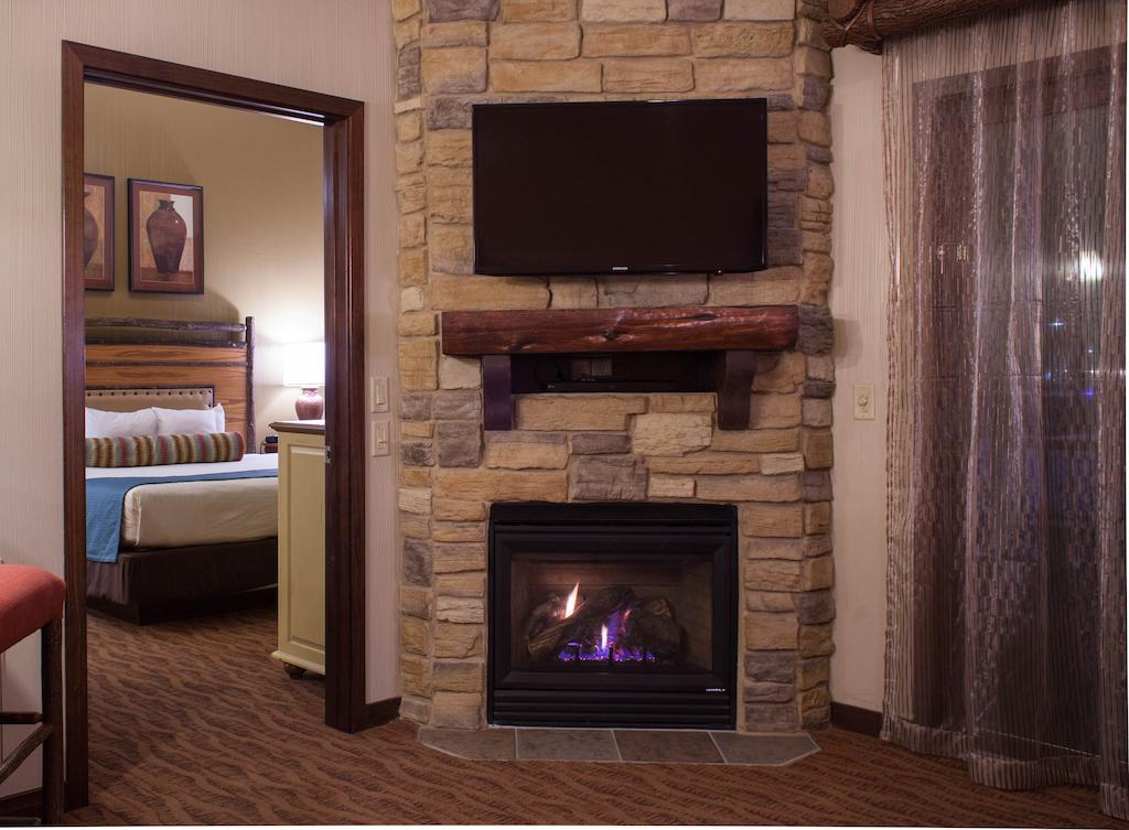Club Wyndham Glacier Canyon Wisconsin Dells Rom bilde