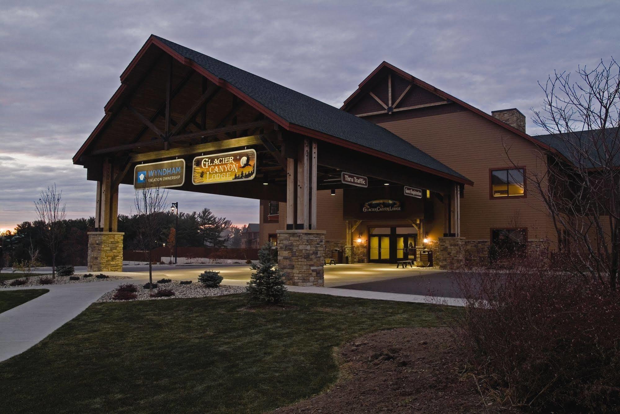 Club Wyndham Glacier Canyon Wisconsin Dells Eksteriør bilde